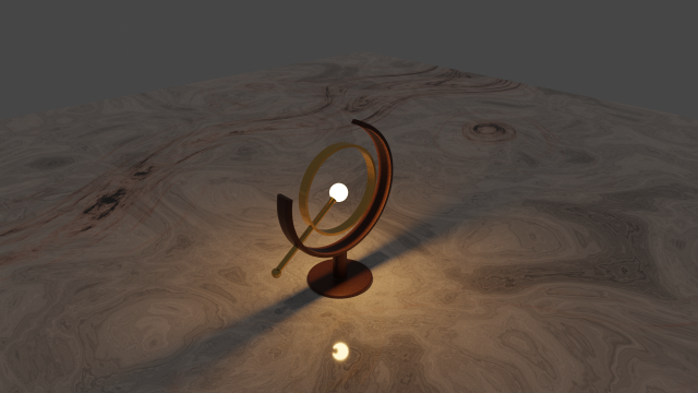 ventage lamp Modelo 3D .c4d .max .obj .3ds .fbx .stl .blend 