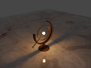 ventage lamp Modelo 3D