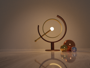 ventage lamp Modelo 3D