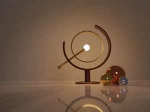 ventage lamp 3D Model