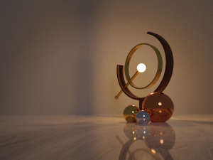 ventage lamp Modelo 3D
