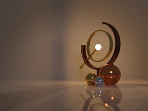 ventage lamp 3D Model