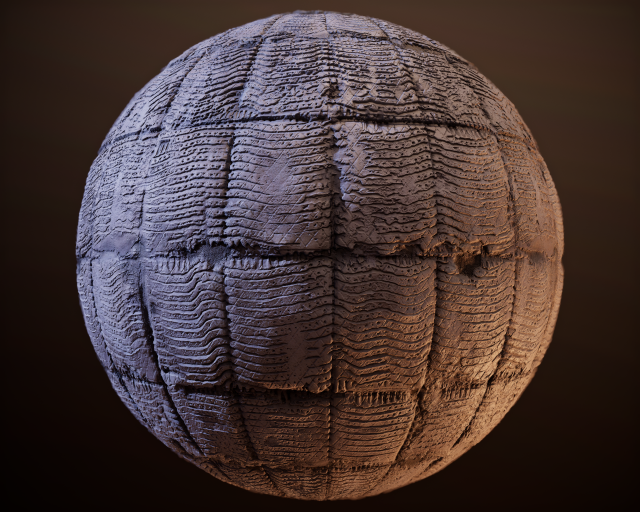 Seamless broken tile pbr texture CG Dokuları .c4d .max .obj .3ds .fbx .stl .blend