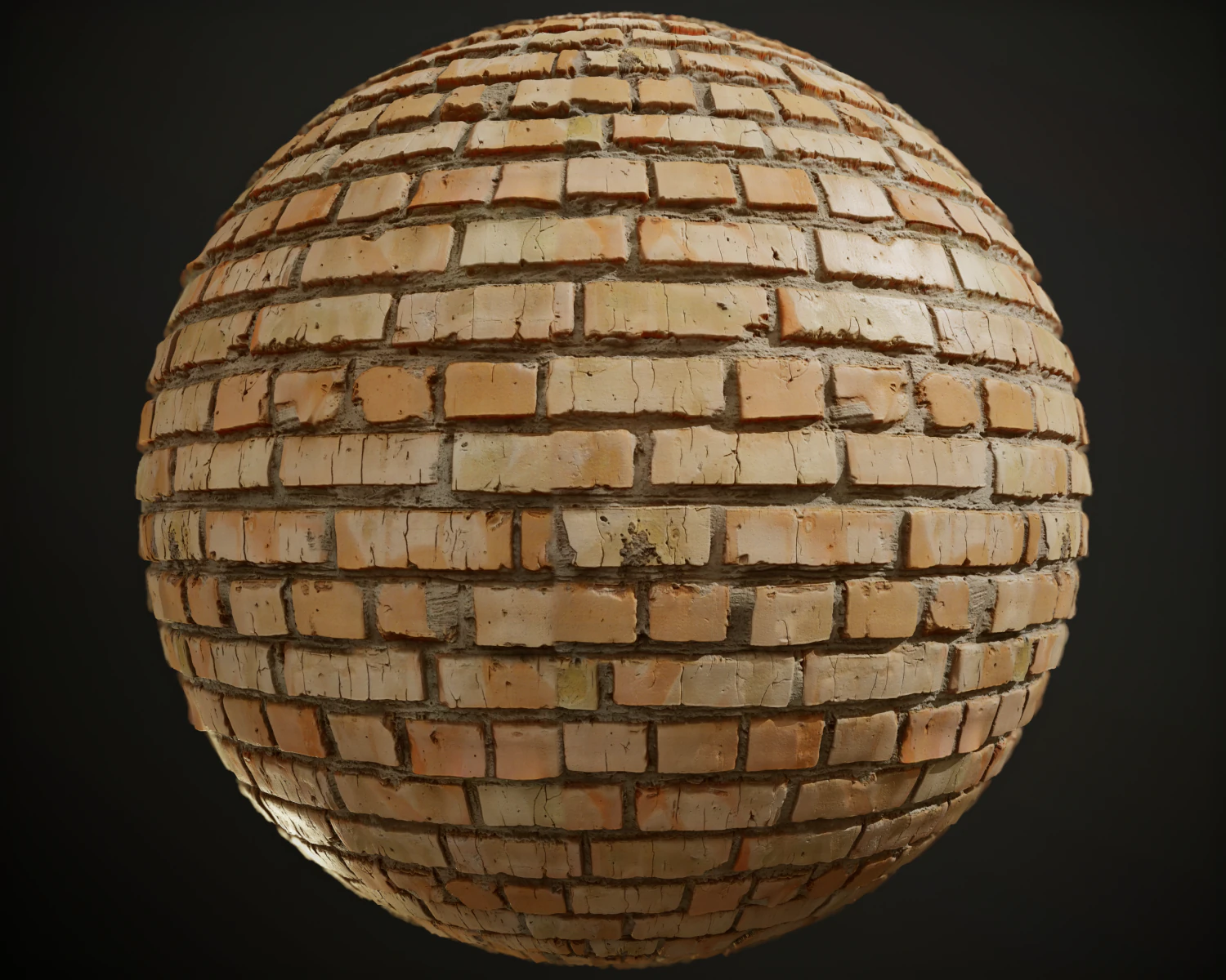 Tilable brick wall pbr texture CG Textures .c4d .max .obj .3ds .fbx .stl .blend 