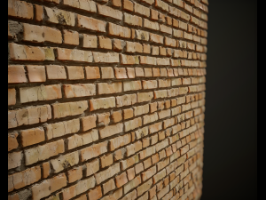 Tilable brick wall pbr texture Tekstur CG