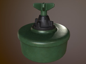 Serbian Land Mine PMA-2 3D 模型