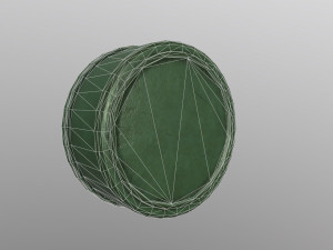 Serbian Land Mine PMA-2 Modèle 3D