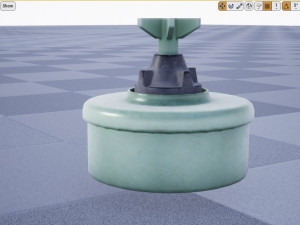 Serbian Land Mine PMA-2 Modèle 3D