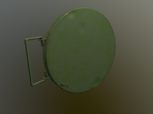 Soviet Land Mine TMM-1 3D Model