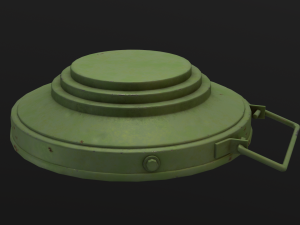 Soviet Land Mine TMM-1 3D 模型
