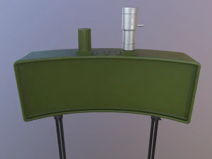 Югославська протипіхотна міна МРУД 3D Модель