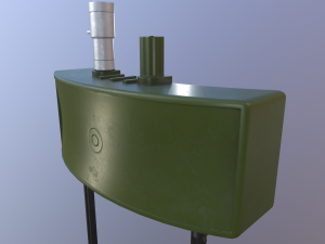 Yugoslav MRUD anti-personnel mine 3D Model