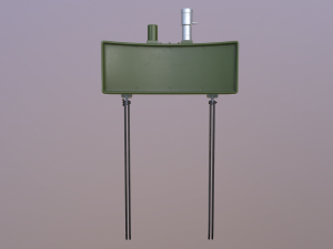 Yugoslav MRUD anti-personnel mine 3D Model