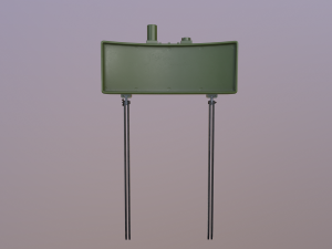 Yugoslav MRUD anti-personnel mine 3D Model