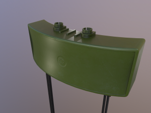 Yugoslav MRUD anti-personnel mine 3D Model