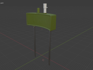 Yugoslav MRUD anti-personnel mine 3D Model