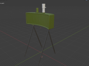 Yugoslav MRUD anti-personnel mine 3D Model