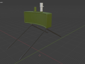 Yugoslav MRUD anti-personnel mine 3D Model