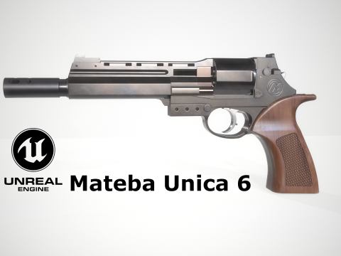 Italian Auto-Revolver Modelo 3D