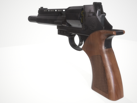 Italian Auto-Revolver Modello 3D