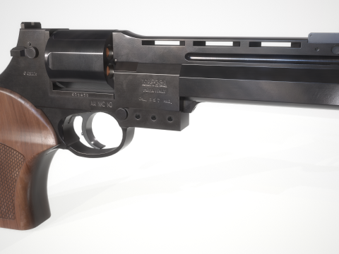 Italian Auto-Revolver Modello 3D