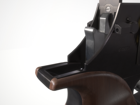 Italian Auto-Revolver Modello 3D