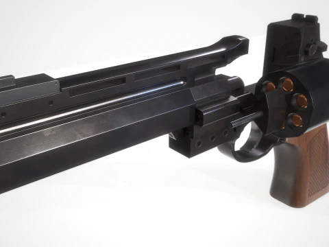 Italian Auto-Revolver 3D Model
