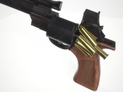 Italian Auto-Revolver Modello 3D