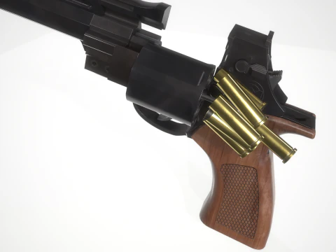 Italian Auto-Revolver 3D Model
