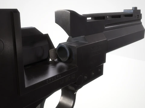 Italian Auto-Revolver 3D Model
