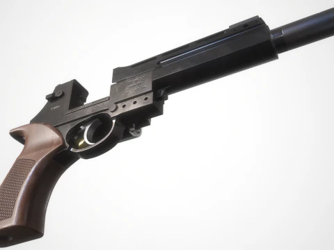 Italian Auto-Revolver 3D Model