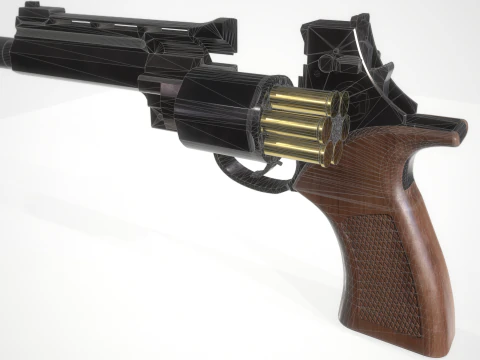 Italian Auto-Revolver 3D Model