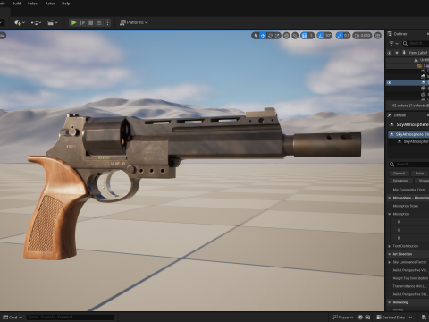 Italian Auto-Revolver Modello 3D
