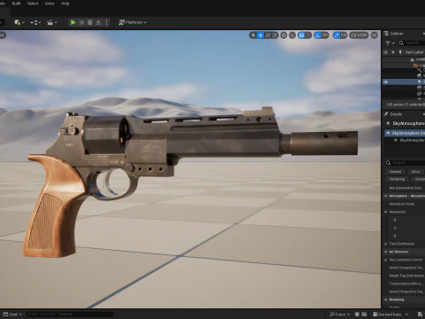Italian Auto-Revolver 3D Model