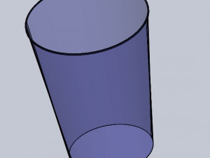 plastic cup 3d printed model 3Dプリントモデル