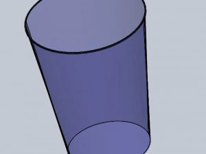 플라스틱 컵 3D 프린트 모델 3D 프린트 모델