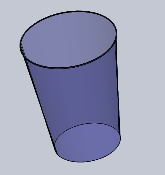 How to draw a Plastic Cup step by step for beginners 