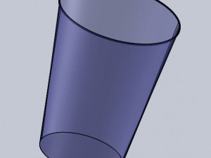 plastic cup 3d printed model Modèles 3D en vedette