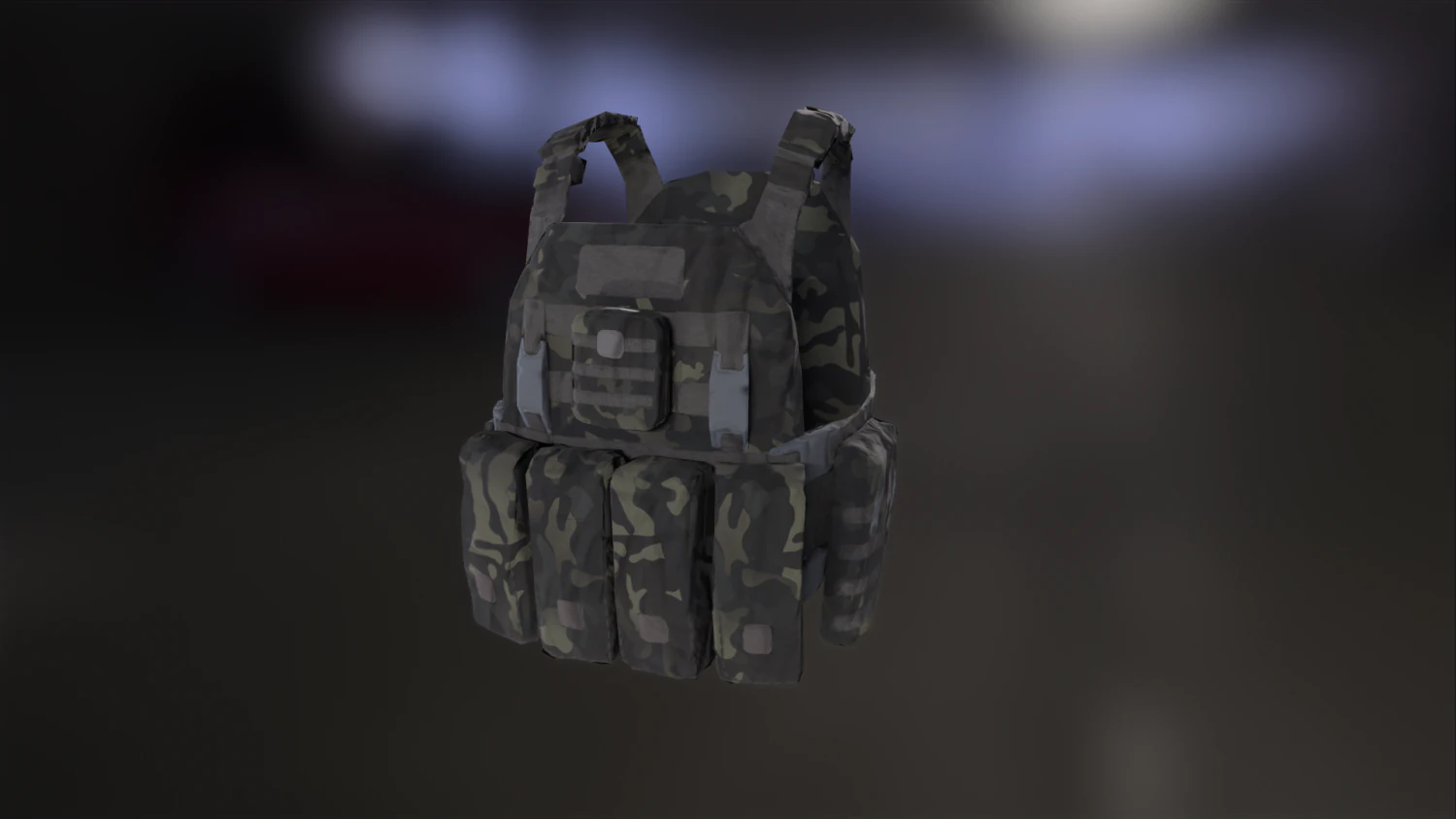 armor tactical vest 3D Model .c4d .max .obj .3ds .fbx .stl .blend