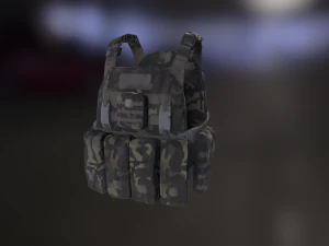 gilet tattico armatura Modello 3D