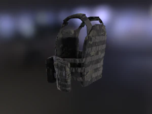 armor tactical vest 3D Model