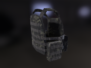 armor tactical vest 3D Модель