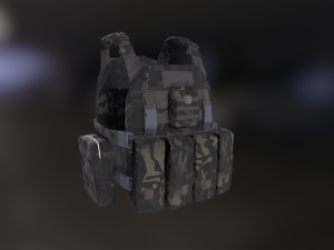armor tactical vest 3D Модель