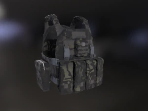 armor tactical vest 3D Model