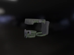 tactical belt 3D Model