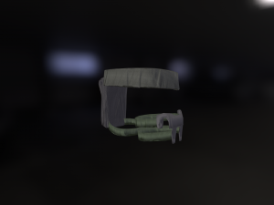 tactical belt Modello 3D