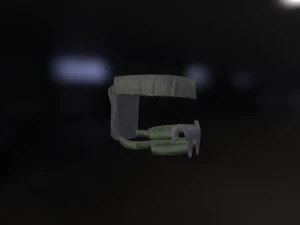 tactical belt 3D Model