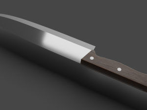 kitchen knifes Model 3D
