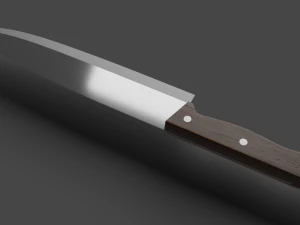 菜刀 3D 模型