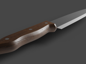kitchen knifes Model 3D